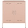 Credenza Rosa 68x39x79 cm in Acciaio