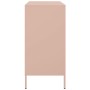 Credenza Rosa 68x39x79 cm in Acciaio