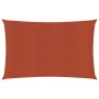 Vela Parasole 160 g/m² Terracotta 4x5 m in HDPE