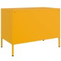 Mobile TV Giallo Senape 68x39x50,5 cm in Acciaio