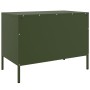 Mobile TV Verde Oliva 68x39x50,5 cm in Acciaio