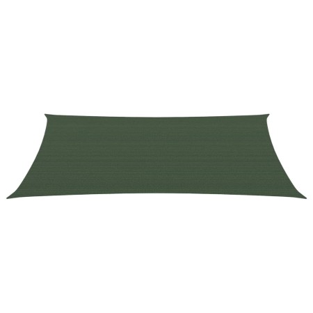 Vela Parasole 160 g/m² Verde Scuro 3x6 m in HDPE