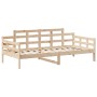 Set Dormeuse e Panca con Tetto 90x190cm Legno Massello di Pino