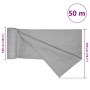 Rete per Privacy Grigio Chiaro 2x50 m in HDPE 75 g/m²