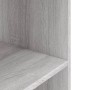 Supporto Acquario 60x30x60cm in Legno Multistrato Grigio Sonoma