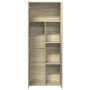 Credenza Rovere Sonoma 70x35x180 cm in Legno Multistrato