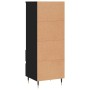 Credenza Nero 40x36x110 cm in Legno Multistrato