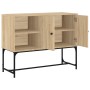 Credenza Rovere Sonoma 100x40x79,5 cm in Legno Multistrato