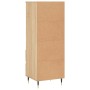 Credenza Rovere Sonoma 40x36x110 cm in Legno Multistrato