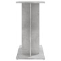 Supporto Acquario 60x30x60 cm Legno Multistrato Grigio Cemento