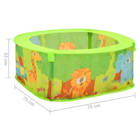 Piscina con 50 Palline per Bambini 75x75x32 cm