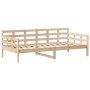 Set Dormeuse e Panca con Tetto 90x190cm Legno Massello di Pino