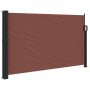 Tenda da Sole Laterale Retrattile Marrone 120x500 cm