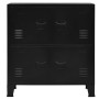 Armadio Classificatore Industriale Nero 75x40x80 cm in Acciaio