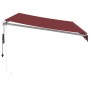 Tenda da Sole Retrattile Automatica Bordò 350x250 cm