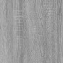 Set Mobili da Bagno 3 pz Grigio Sonoma in Legno Multistrato