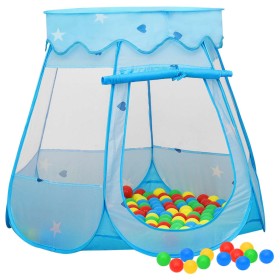 Tenda da Gioco per Bambini Blu 102x102x82 cm