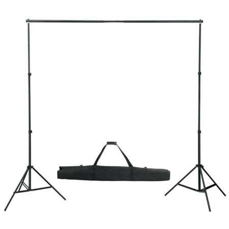 Kit Studio Fotografico con Set di Luci, Fondale e Riflettore