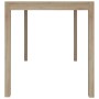 Set da Pranzo 5 pz in Legno Massello di Acacia
