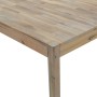 Set da Pranzo 5 pz in Legno Massello di Acacia