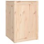 Contenitore per Bucato 44x44x66 cm Legno Massello Pino