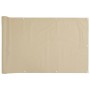 Paravento Balcone Beige 120x600 cm in Tessuto Oxford