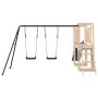 Set da Gioco da Esterno in Legno Massello di Pino