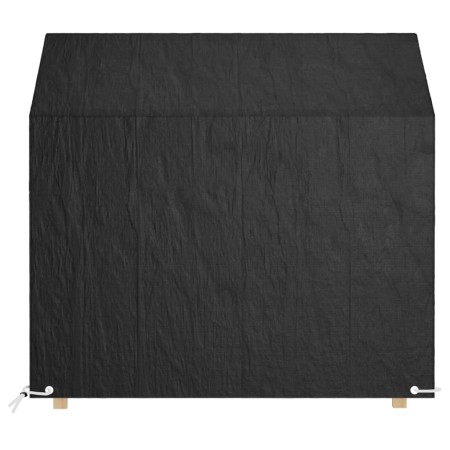 Copri Panca da Giardino 8 Occhielli 130x70x70/88 cm Polietilene