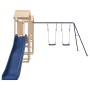 Set da Gioco da Esterno in Legno Massello di Pino
