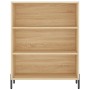 Credenza Rovere Sonoma 69,5x34x180 cm in Legno Multistrato