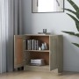 Libreria Rovere Sonoma 82,5x30,5x80 cm in Legno Multistrato