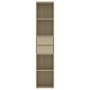 Libreria Rovere Sonoma 36x30x171 cm in Legno Multistrato