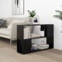 Libreria Nera 100x24x63 cm in Truciolato