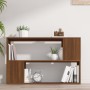 Libreria Rovere Marrone 100x24x63 cm in Legno Multistrato