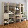 Libreria Rovere Sonoma 40x35x180 cm in Legno Multistrato