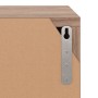 Libreria Grigio Rovere Sonoma 60x27,5x59,5cm Legno Multistrato