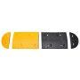 Dosso Giallo e Nero 517x32,5x4 cm in Gomma