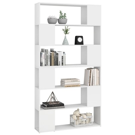 Libreria/Divisorio Bianco 100x24x188 cm