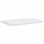 Materasso in Schiuma Bianco 140x190 cm 7 Zone Durezza 20 ILD