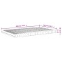 Materasso in Schiuma Bianco 140x190 cm 7 Zone Durezza 20 ILD