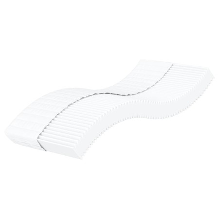 Materasso in Schiuma Bianco 90x200 cm Durezza H2 H3