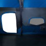 Tenda Campeggio 9 Persone Blu Rilascio Rapido Impermeabile