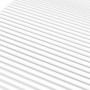 Materasso in Schiuma Bianco 200x200 cm Durezza H2 H3