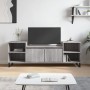 Mobile TV Grigio Sonoma 160x35x55 cm in Legno Multistrato