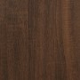 Pensile Vetro Rovere Marrone 40x31x60 cm Legno Multistrato
