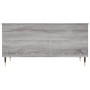 Tavolino Salotto Grigio Sonoma 90x44,5x45 cm Legno Multistrato