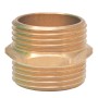 Tubo di Aspirazione con Connettori in Ottone 7 m 25 mm Verde