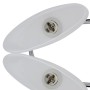 Lampada da Soffitto Paralume Ellissoidale Vetro 6 Lampadine E14