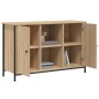 Mobile Porta TV Rovere Sonoma 100x35x65 cm in Legno Multistrato