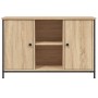 Mobile Porta TV Rovere Sonoma 100x35x65 cm in Legno Multistrato